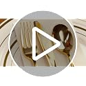Gold Disposable Cutlery Set - 300-Pack Heavy Duty Plastic Forks, Knives, Spoons for Parties & Events - Variation of THIS listing