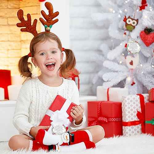 Sieral Granddaughter Ornament Gift Two Side to My Granddaughter Ornament Round Ceramic Gifts from Grandparents Keepsake Sign for Christmas Tree Decoration Inspirational Souvenir