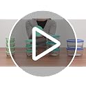 Glass Food Storage Containers Set - 26 Pieces with Blue Lids - Microwave & Dishwasher Safe - Space Saving Organization - Anchor Hocking, Mixed Blue