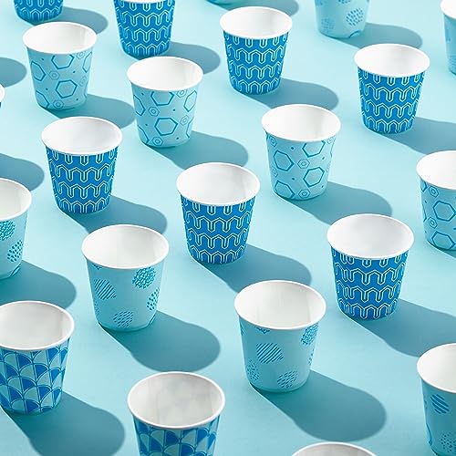 JOLLY PARTY 1800 Pack 3oz Disposable Paper Mouthwash Cups - Bathroom & Party Use