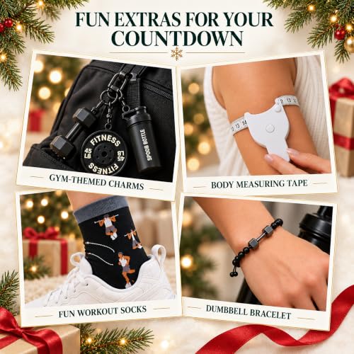 Fitness Advent Calendar 2026 - 24 Daily Workout Gear Surprises