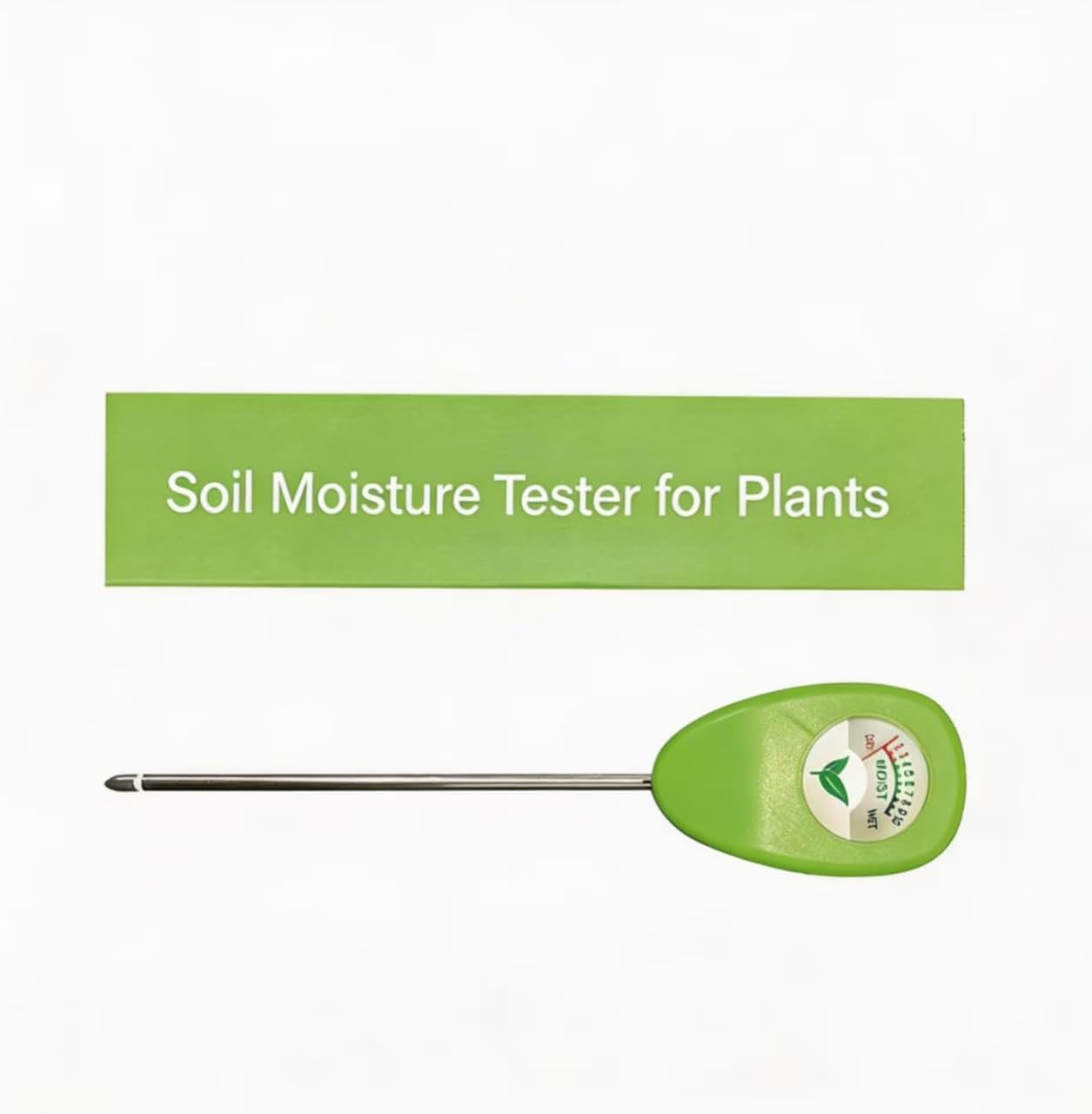 Skiennix Soil Moisture Meter - Accurate Hygrometer Sensor for Indoor/Outdoor Plants | No Battery Needed