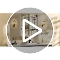 Lighted Bathroom Medicine Cabinet with Mirror, Wall-Mounted, Adjustable Shelves, Touch Control