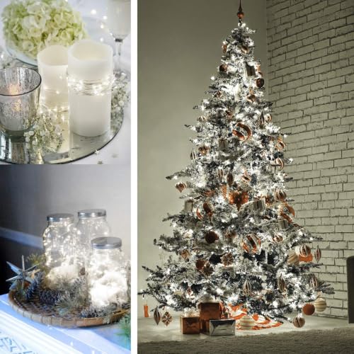 24 Pack Fairy Lights Battery Operated, 2M Cool White with 3 Modes | Osterplus