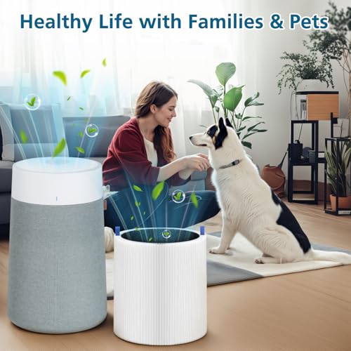 White Replacement Filter for Blue Pure 311i Max Air Purifier - Pack of 2