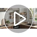 Rustic Brown & Black 15.7-Inch Wall Floating Shelves Set of 2