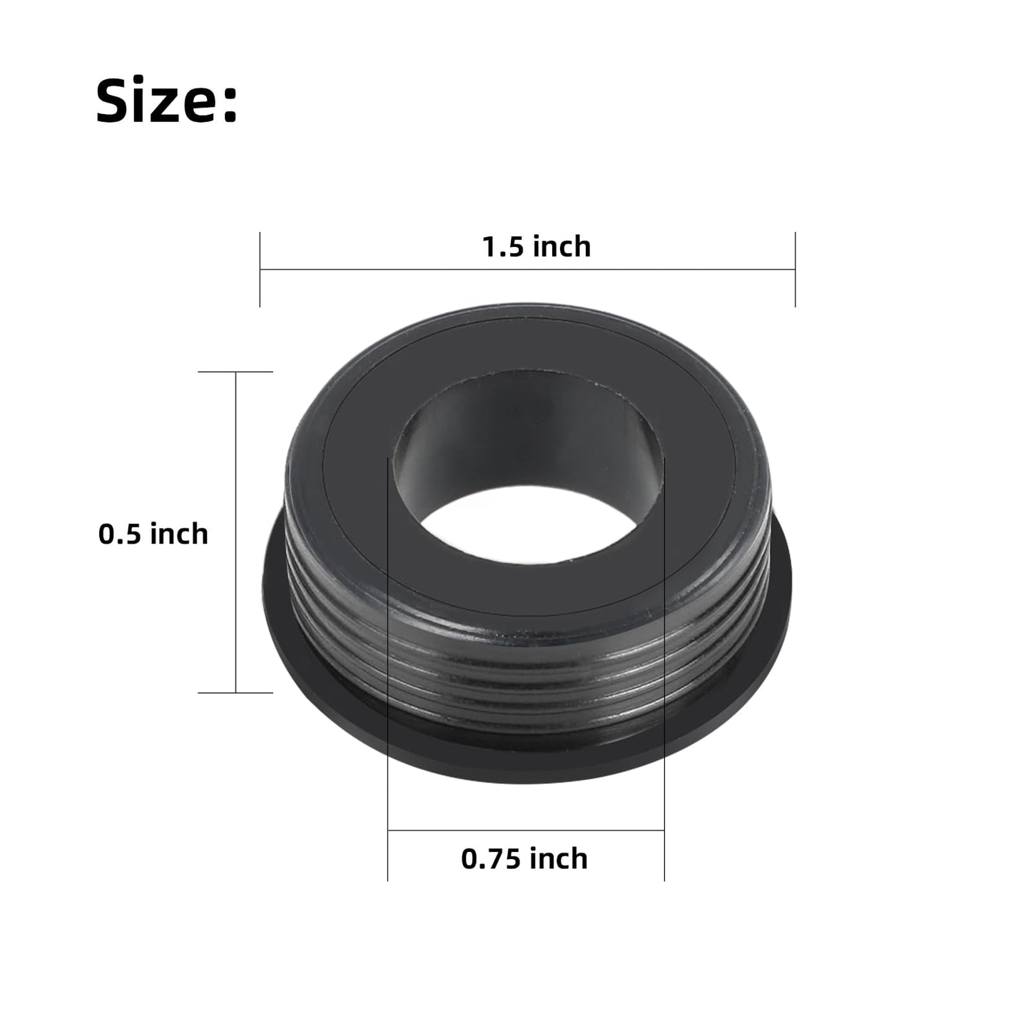 Roykaw Golf Cart Steering Column Bushing Compatible with EZGO Gas and Electric Vehicles (2001-up), OEM# 28569G01, 28569-G01, 28569-G01IC, 10810IC, BRG028569, SP28569-G01