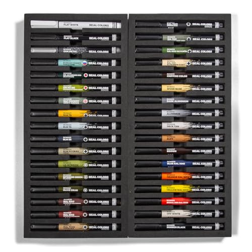 AK Interactive Special Box 34 Real Colors Markers Set for Modeling & Crafts