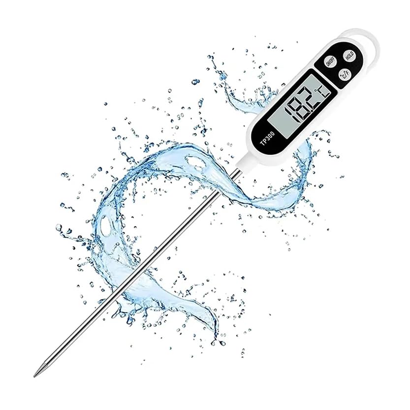 Skiennix Digital Instant Read Candy Thermometer - Perfect for Meat, BBQ, and Deep Frying | 9.4in