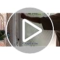 Haton Window Privacy Film Decorative Frosted Lattice 35.4 x 157.4 Inches - Clear Variation