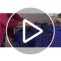 Blue Heavy Duty Moving Storage Bags 8 Pack - Extra Large Waterproof Closet Organizers