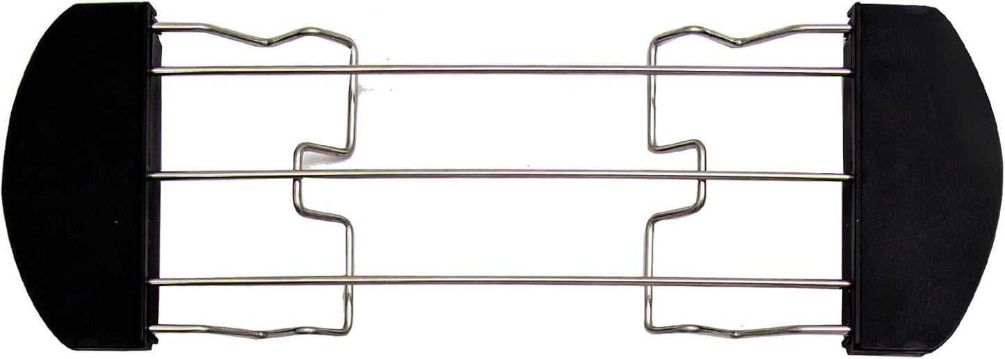 Skiennix Stainless Steel Toast Rack - Versatile Toaster Cooling Grid for Bread & Grilling | 26cm