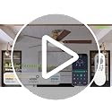 52 Inch Gold Low Profile Ceiling Fan with Lights, Smart Remote & App - Modern Flush Mount