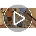 GORMODE 2-Pack Rechargeable LED Salt & Pepper Grinders, Adjustable Coarseness, One-Hand Operation, USB Charging, Dust Cover, Greige & Buttercream