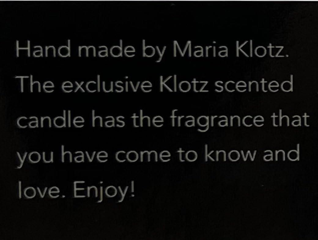 Klotz TechniPlate Scented Candle with Famous Estorlin Scent - 2 Pack