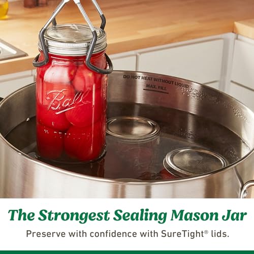 Ball Mason Jar Lids Regular Mouth Pack of 72 for Canning & Food Storage
