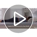 PERLECARE Twin 3-Inch Gel Memory Foam Mattress Topper with Cover