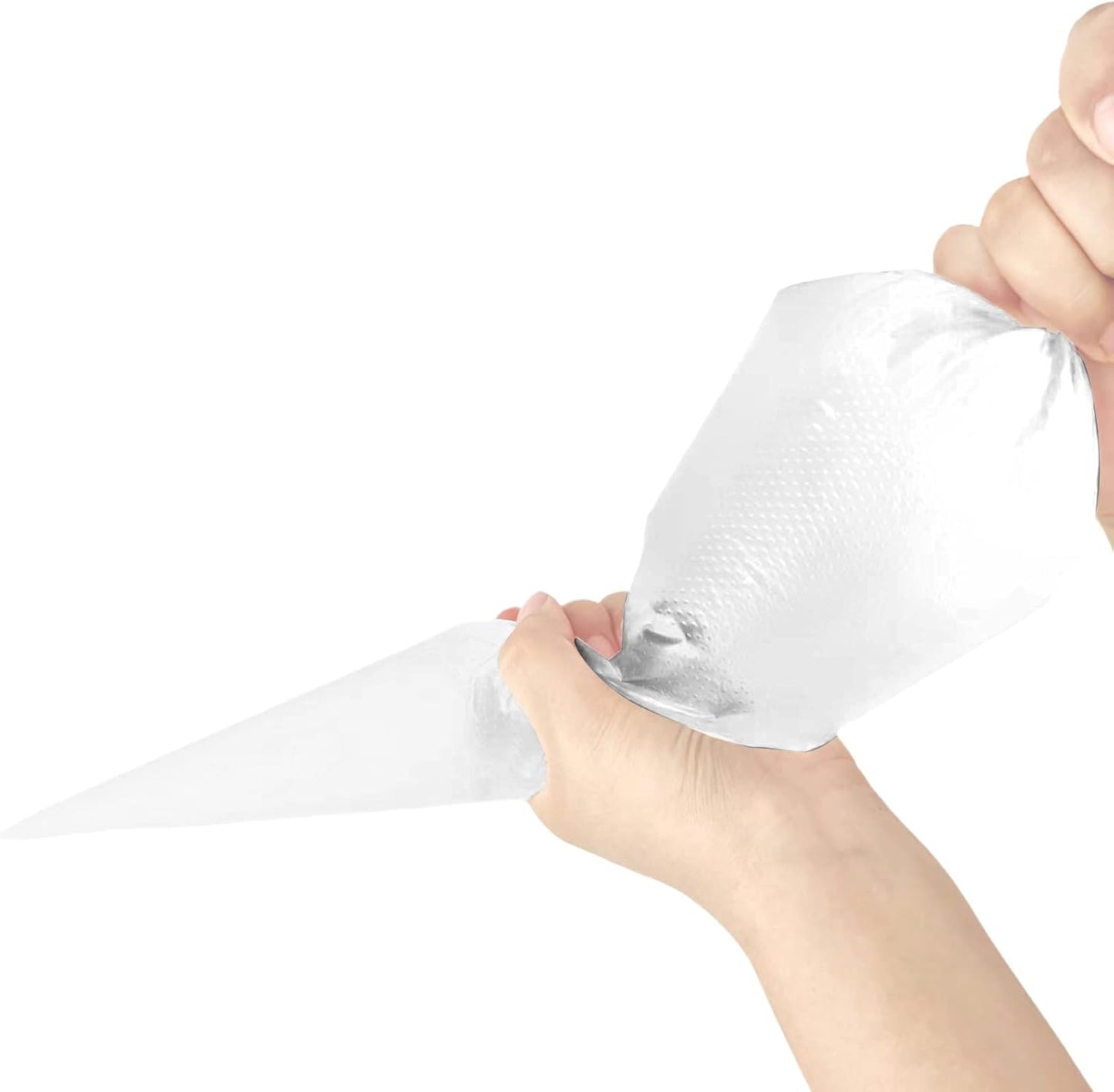 Skiennix 18-Inch Tipless Piping Bags - Extra Thick Anti-Burst Decorating Bags for Royal Icing & Buttercream