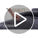 Grey Seashell Jacquard Sherpa Comforter Set - Full/Queen 3 Pieces