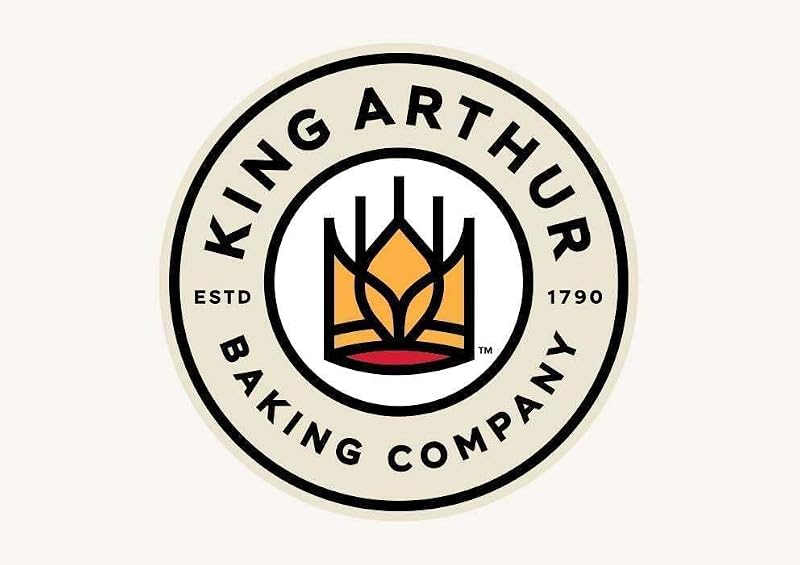 King Arthur Glass Sourdough Crock with Lid - 1.5 Quart Capacity, Clear