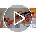 9Ft 2-Pack LED Maple Leaf Garland with Timer & 8 Modes - Fall Decorations
