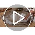 50 Pack 12 Inch Clear Charger Plates with Gold Rim - Elegant Disposable Tableware