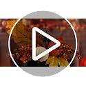 Fall Lanterns with LED Candles 2 Pack 12 Inch Thanksgiving Decor