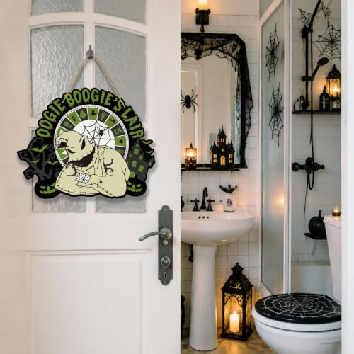 Nightmare Before Christmas Door Welcome Sign - Halloween & Holiday Decor
