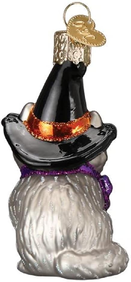 Jolly Roger Glass Blown Ornament - Handcrafted Christmas Tree Decoration, Halloween Collection