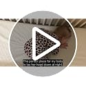 Memory Foam Crib Mattress Topper Waterproof & Breathable Cover for Baby