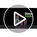 Ninja Nutri-Plus Personal Blender with 3 20oz Cups & Push-to-Blend Function - Silver BN301