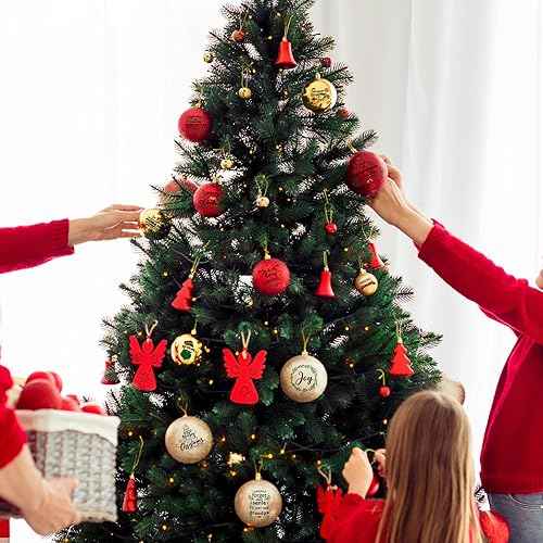 45 Pcs Christmas Words UV Decals for Christmas Ball Decor Inspired Holiday Letter Greeting Sticker Waterproof Ornament Sticker for Crafts Xmas Ball Bottle Decal Xmas Decoration(Novel)