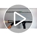 Propane Torch Gun for Cooking & Outdoor BBQ - Detachable, Adjustable Flame - Black