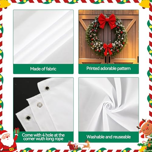 Christmas Garage Door Cover, Banner, Holiday Decoration Banner