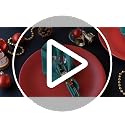 Nutcracker 12-Pack Christmas Napkin Rings - Metal Napkin Holders, Holiday Baroque Style (2 styles, 6 each) - EYNDYN