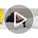 MINUPWELL Cotton White 2 Pack Ultra Flat Support Pillows 18x26 Inches for Stomach Sleepers