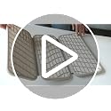Collapsible Dish Drying Rack with Stone Dish Pad - Kitchen Counter Organizer