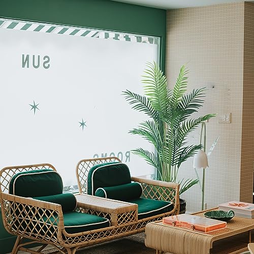 HAIHONG 4.5FT Artificial Areca Palm Tree 2-Pack - Real Touch Leaves, Adjustable Branches, Indoor Outdoor Decoration