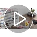 IRIS USA 44-Drawer Small Parts Storage Cabinet Black - Multi-Purpose Organizer