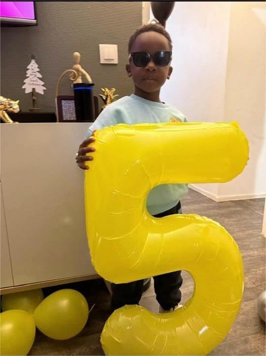 Number 2 Balloon - 40 Inch Yellow Birthday Decoration | Perfect for Second Birthday Party Supplies