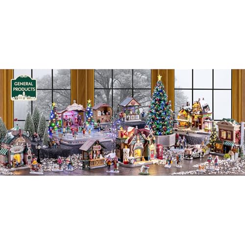 Lemax Jolly Christmas Tree Village Accessory – Resin, 12in