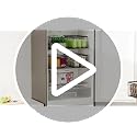 Black Freezer Organizer Bins for 5-9 Cu.Ft Chest Freezers - 6 Pack