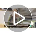 French Fry Cutter 3/8 & 1/4 Inch Blade Stainless Steel Commercial Potato Slicer