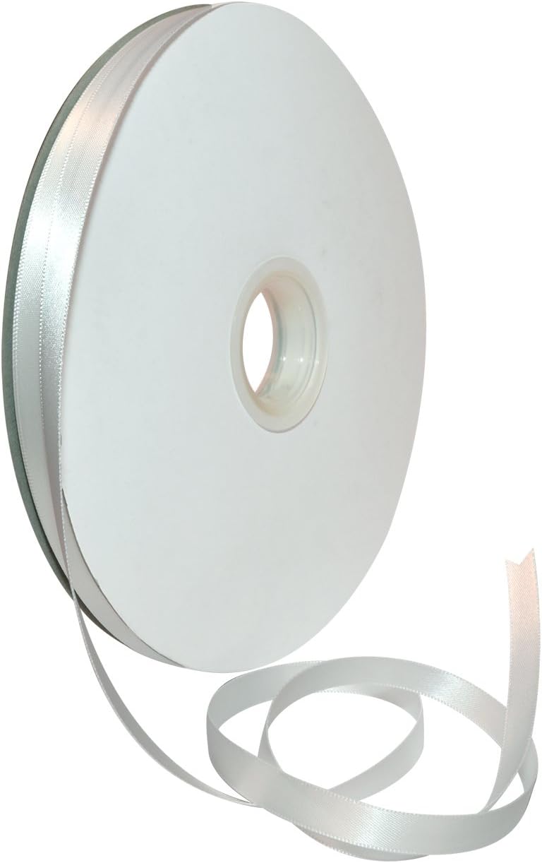 Rosy Mauve Double Face Satin Ribbon 3/8" x 100 YD - Perfect for Gift Wrapping, Crafts & Weddings