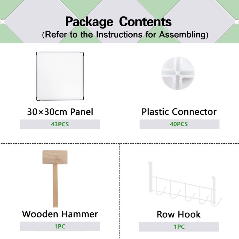 C&AHOME Cube Storage Organizer, 12-Cube Shelves Units, Closet Cabinet, DIY Plastic Modular Book Shelf, Ideal for Bedroom, Living Room, Office, 36.6" L x 12.4" W x 48.4" H Milky UPCS12M