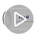 Oruii 24 Inch Black Round Mirror with Matte Black Metal Frame - Wall Mountable
