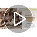 Lahome Beige 2x6 Christmas Runner Rug with Plaid & Pine Boughs