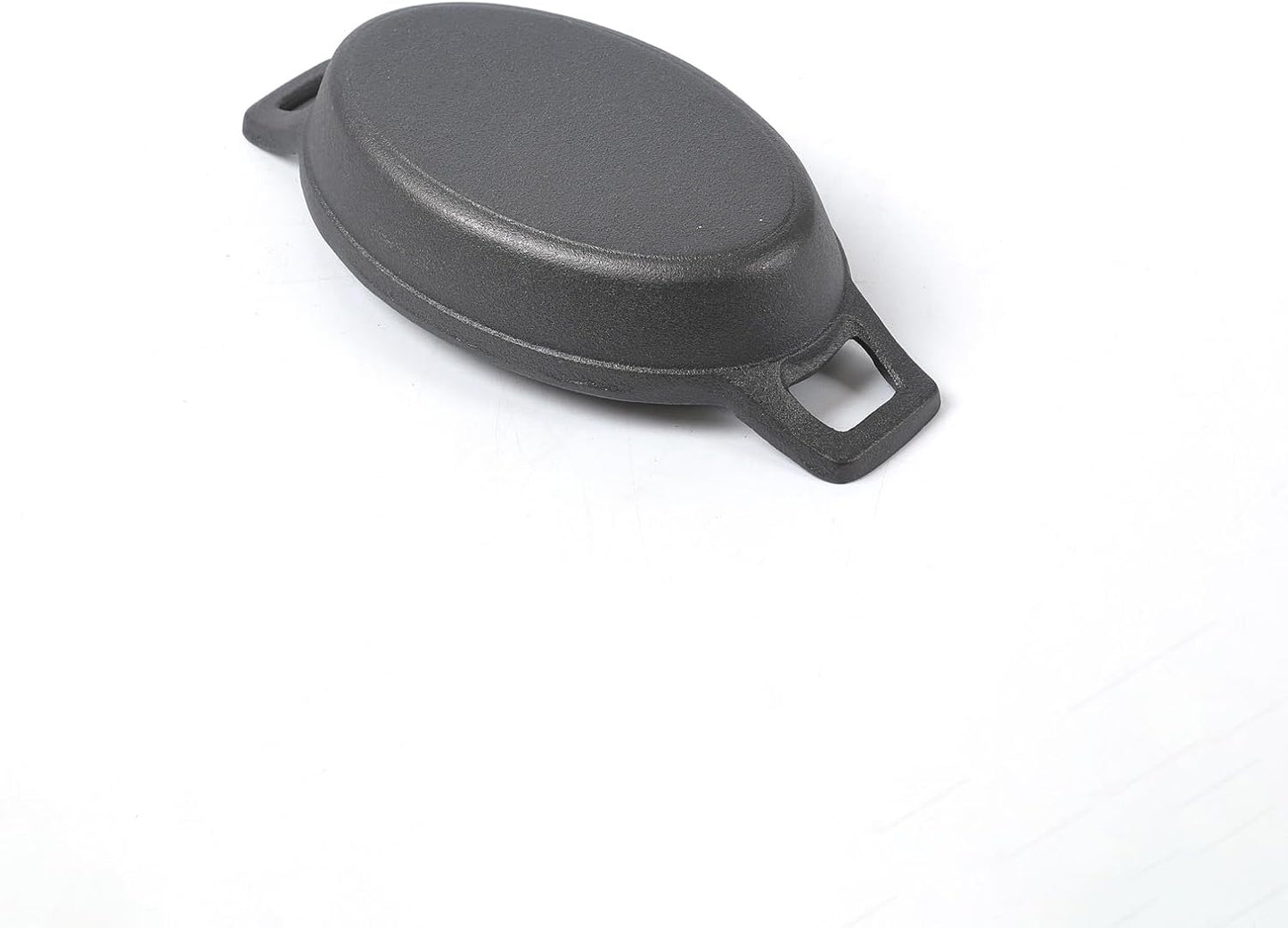 HAWOK Cast Iron Oval Serving Au Gratin Cookware Set of 4………