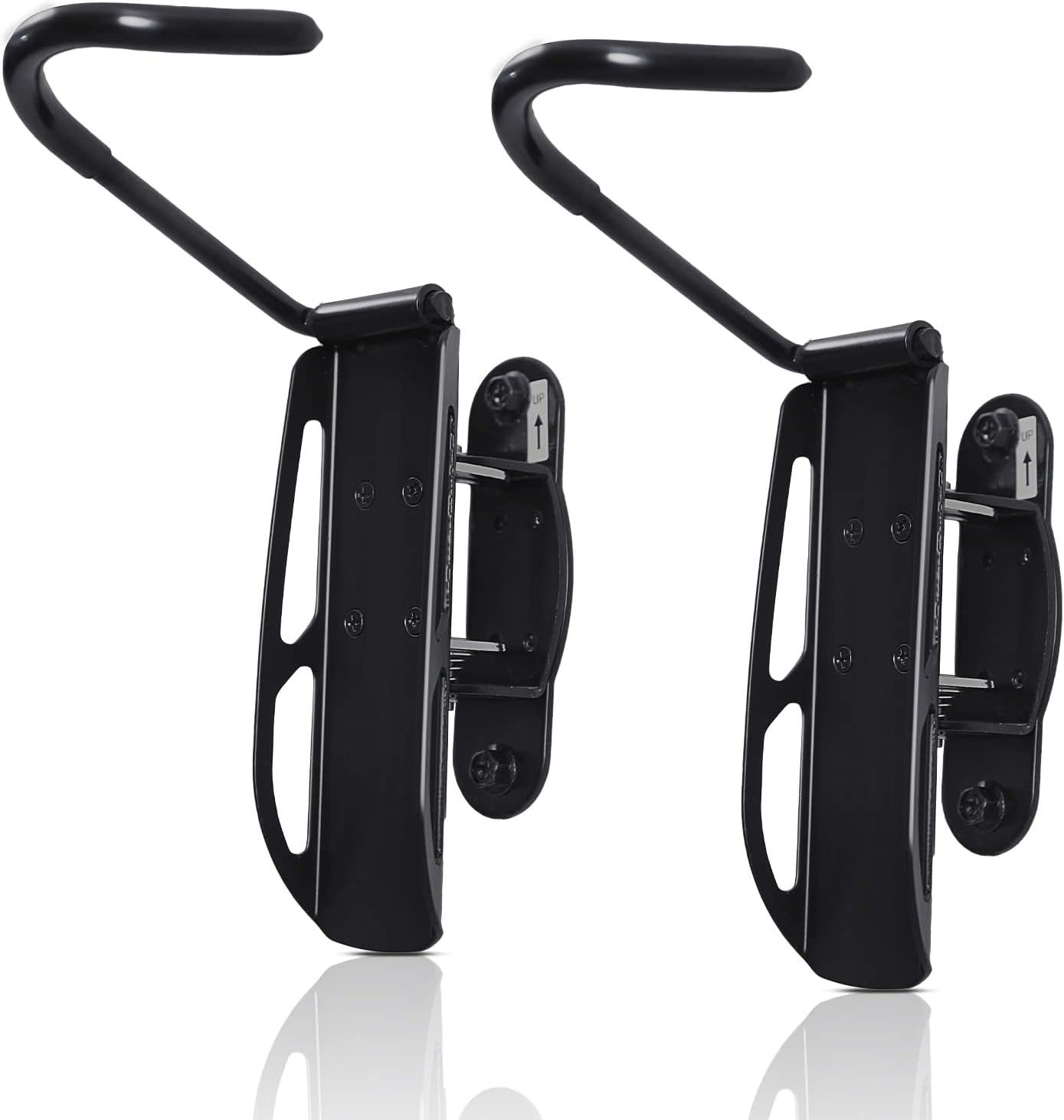 Ultrawall Bike Rack - Vertical Wall Mount Storage for Indoor Bicycles | 2-Pack Swivel Design