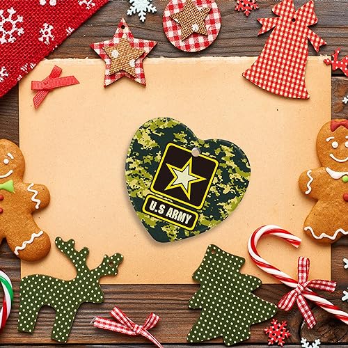 Christmas Ornament Army Decorative Hanging Ornaments Ceramic Gift for